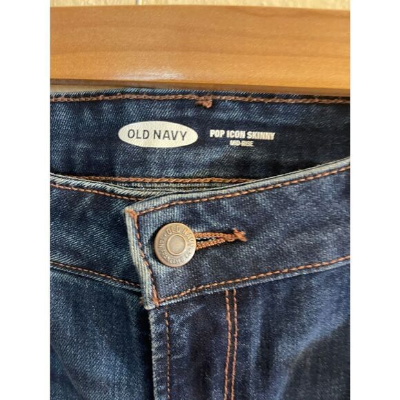 Old Nevy Womens Pop Icon Skinny Mid Rise Jeans Size 14 - Picture 4 of 4